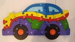 Letters & Numbers Car Puzzle