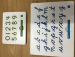 Magnatab Numbers and Letters (cursive)