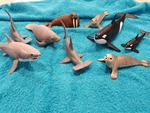 Sea Creatures Figurines