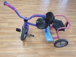 Colourful Tandem Trike