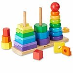 Melissa & Doug Geometric Stacker