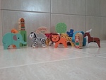 Safari Animal Magnetic Blocks