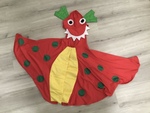 Red Spotted Dragon Cape