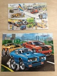 Ravensburger Puzzles (Muscle Cars and Airport)