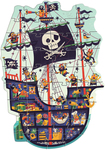 Pirate Ship Floor Puzzle 36 pieces