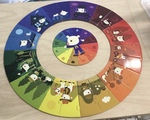 Giant Circle Floor Puzzle - Colours