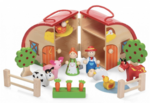 Wooden Farm Playset