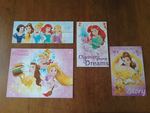 Disney Princesses - four wooden puzzles