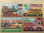 4 Vehicle Puzzles