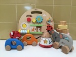 Wooden Beginner Toy Bundle
