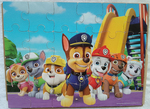 Paw Patrol - Set of five wooden puzzles