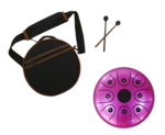 Steel Geometry Tongue Drum (Purple)