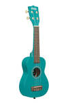 679: Kala Ukadelic Soprano Ukulele - Teal