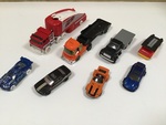 100: Hot wheels transporters and cars