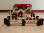 2046: Horse Jumping Yard and Stable