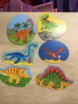Simple Dinosaur Puzzles