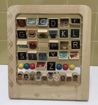 285: Wooden Alphabet Numbers Abacus
