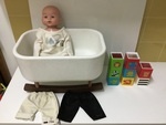 Cot with Doll