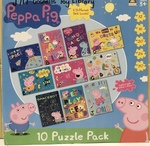 717: Peppa Pig 10 Puzzle Pack
