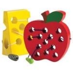 THREADING CHEESE & THREADING APPLE