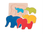 Layer Puzzle - Elephant