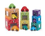 Melissa & Doug Nesting & Sorting Garages & Cars