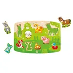 Farm Animals Peg Puzzle