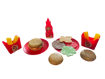 Burger and Fries Pretend Meal Playset