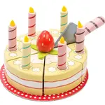 H42: Wooden Birthday Cake
