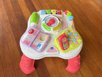 Pink Play & Learn Activity Table