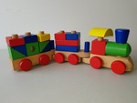 Wooden Block Train