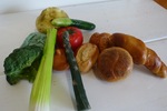 Vegetables & Bread