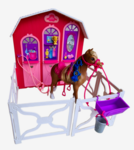 Barbie`s Horse and Stable
