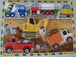 Melissa & Doug Construction Chunky Puzzle