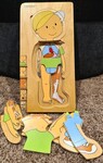Boy Body Systems Puzzle