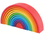Montessori Rainbow Stacking Blocks