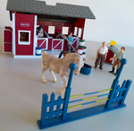 Stable and Horses Set