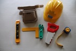 Builders Apron & Tools