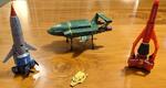 Thunderbirds Ships 1, 2, 3 and 4