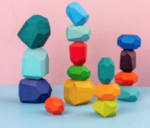 Montessori Stacking Stone Building Blocks