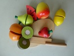 Cutting Fruit Wooden Set