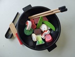 Wooden Stir Fry Slicing Playset