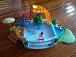 Playmobil Fillable Pool with water slide