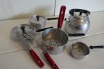 Child Size Cooking Set and Utensils