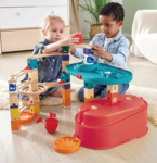 Hape Quadrilla Stack Track Bucket Set
