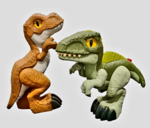 Imaginext Jurassic World T-Rex and Giganotosaurus