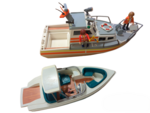 Playmobil rescue and leisure boat set