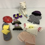 Our Generation Doll accessories - Skater & Puppy set
