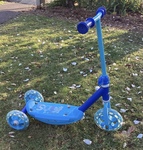Scooter - blue - 3 wheels
