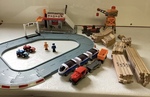Race track & train station